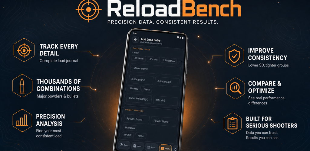 ReloadBench app preview banner